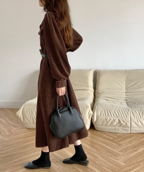ワンピース コーデュロイシャツワンピース : ZOZOTOWN Yahoo!店 - 通販