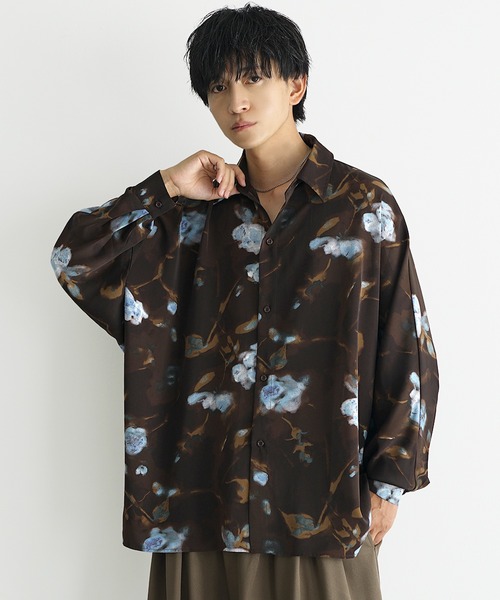 45r 45rpm  小花柄シャツ　メンズsize2 nathalie❗️ MinoriTY（マイノリティ） シャツ メンズ レディース : ZOZOTOWN Yahoo