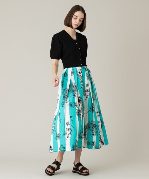 新品 LOULOU WILLOUGHBY アイレットポインテールカーディガン allureville｜【LOULOU WILLOUGHBY】アイレットポインテール