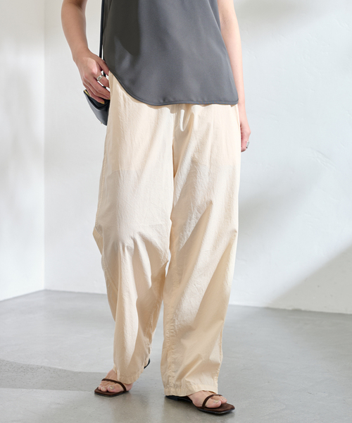 FRAMeWORK パンツ 「追加」loomer/ルーマー 別注cotton silk