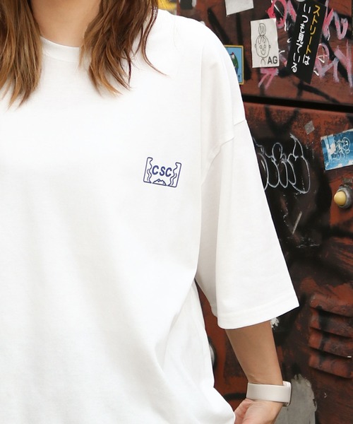 CHIKABA（チカバ） tシャツ 「CHIKABA SAUNA CLUB」 バックプリント