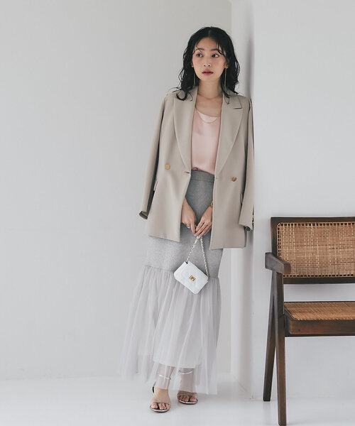 BOB 美品　テーラードジャケット La boutique Bonbon ジャケット テーラードジャケット