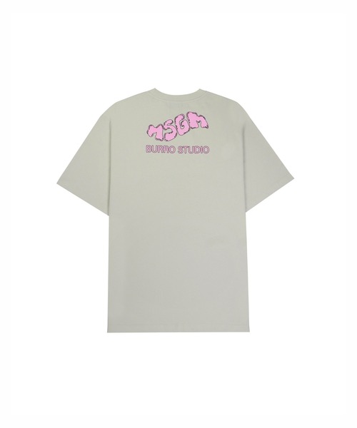 MSGM（エムエスジーエム） tシャツ MSGM FANTASTIC GREEN×Burro Studio 