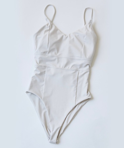 Dalfwin（ダールフィン） 水着 「ARECA PALM」 バックレース シンプル