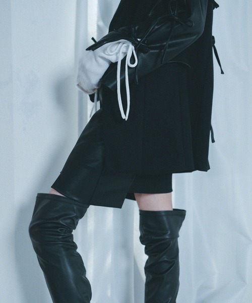 ジャケット テーラードジャケット 「Nora Lily」「elle」Ribbon Jacket 