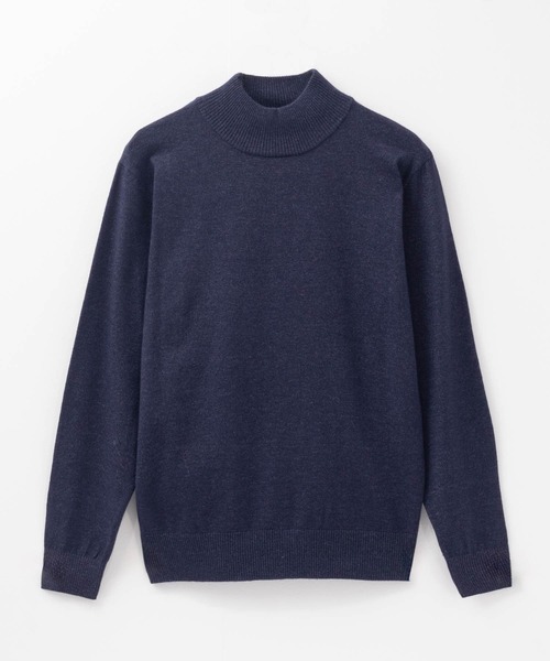 NAVY セーター ニット 「ストレッチ 洗える 毛玉になりにくい 静電気
