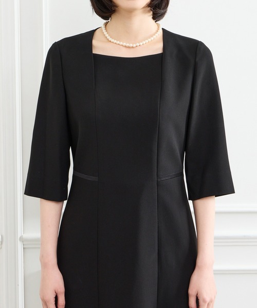 AIMER（エメ） セットアップ 「喪服・礼服」ウォッシャブル Vネック