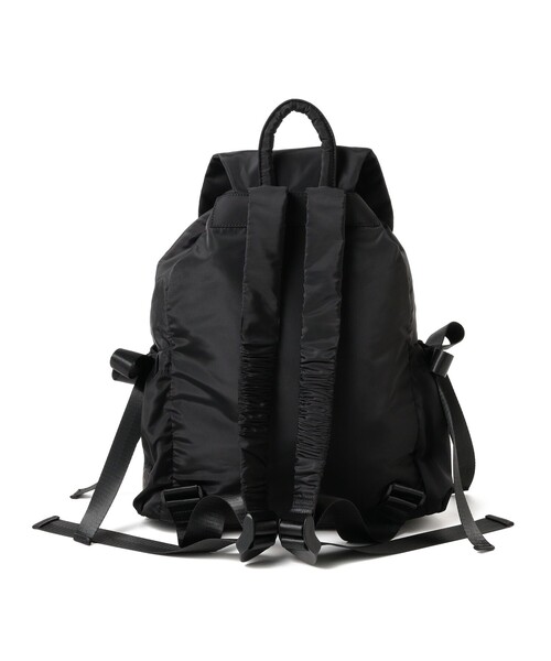 Casselini ブラックリュック Casselini デイバック リュック 「別注」Casselini / リボン