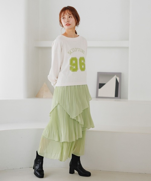 トレーナー スウェット ナンバーロゴスウェットプルオーバー  288690 レディース | mysty woman | 06