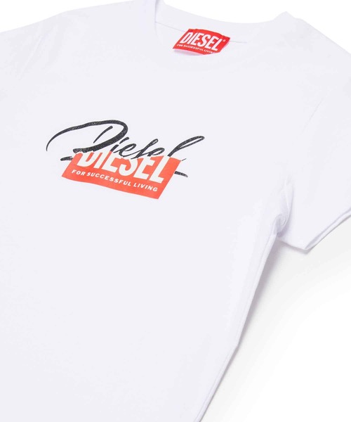 【Yuina】DIESEL KIDS 刺繍ロゴ　Tシャツ　8Y DIESEL KIDS tシャツ DIESEL（ディーゼル）Kids ＆ Junior