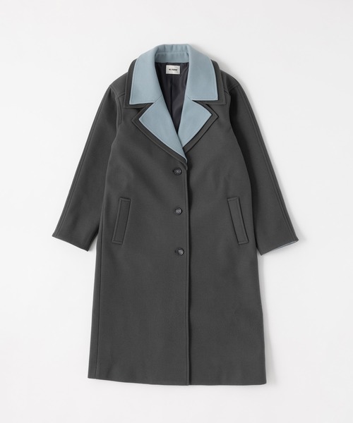 「MIEL CRISHUNANT」 チェスターコート MEDIUM ブラウン系その他 レディース_画像2