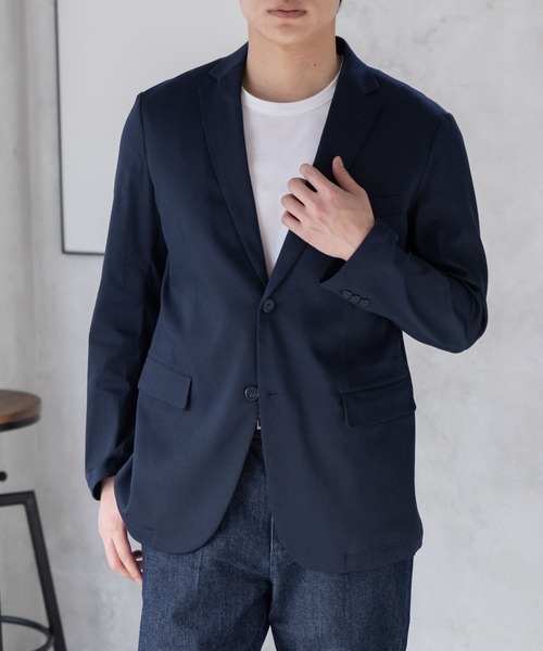 試着程度　デニム ジャケット　ネイビー 楽天市場】graphzero(グラフゼロ) モンスターストレッチ 1st