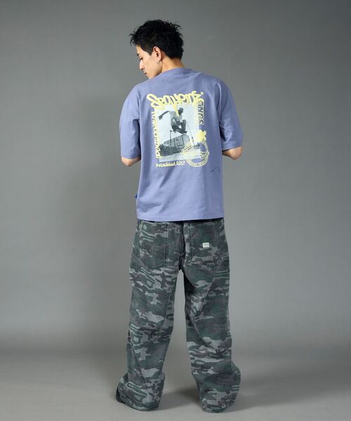 SEQUENZE パンツ 「sqnz（エスキュンズ）」sqnz double knee