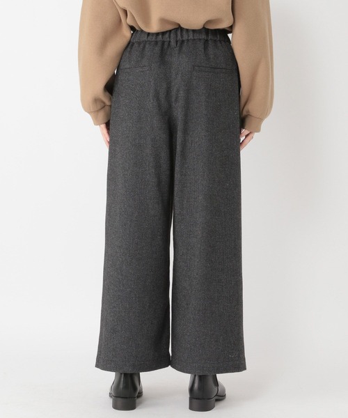 「studio CLIP」 イージーパンツ LARGE チャコール レディース_画像9