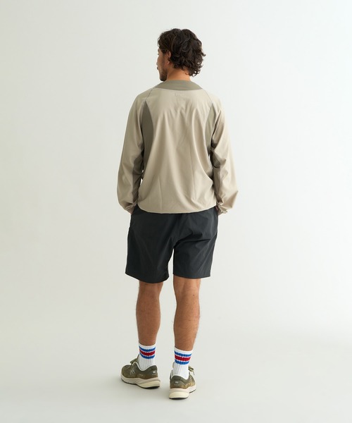 トップス NAN NANGA tシャツ HYBRID FLEX L/S TOPS/ハイブリッドフレックス