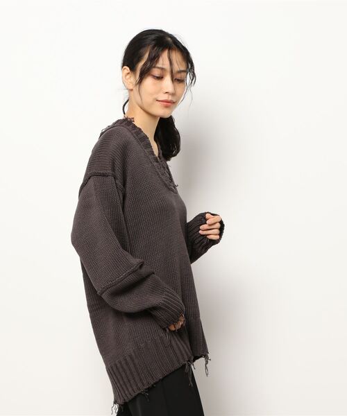 EMODA ニット EMODA（エモダ） ニット セーター ハイネッククロップニット
