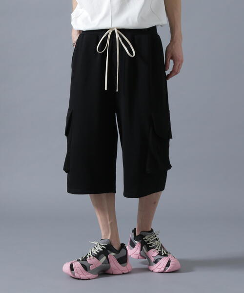 Danke Schön. ブラックショートパンツ DANKE SCHON パンツ DankeSchon/ダンケシェーン/CHEMICALSWEAT