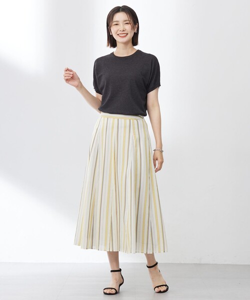 ニット セーター 「WEB限定カラーあり・洗える」Vis/Peスパーク ラメ ニット レディース WEB限定カラーあり・洗える】Vis/Peスパーク ラメ ニット / J