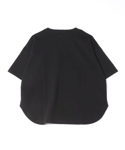 tシャツ Hエンブロイダリー ラウンドヘムTシャツ ウイメンズ レディース HOLLYWOOD RANCH MARKET tシャツ Hエンブロイダリー ラウンド