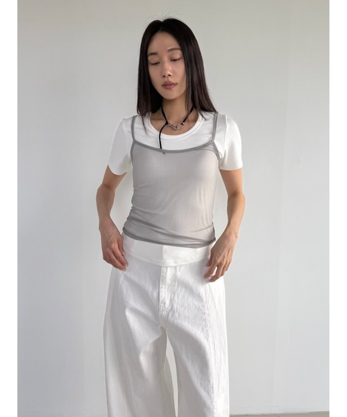 【未使用に近い】キラキラレイヤードキャミソール 1.jpg