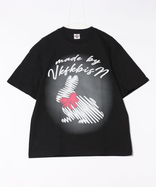tシャツ シャドウラビットプリントTシャツ メンズ レディース