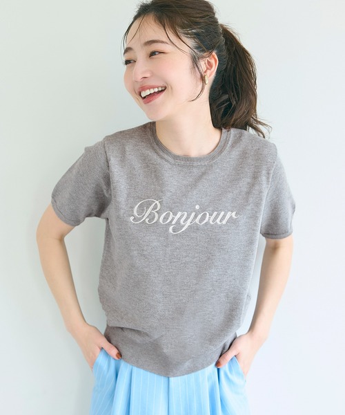 レディース 古着 90s Coca-Cola ロゴ パッチ 刺しゅう ボーダー ハーフボタン 襟付き コットン ニット セーター M 古着 レディース 古着 90s Coca-Cola ロゴ パッチ 刺しゅう ボーダー