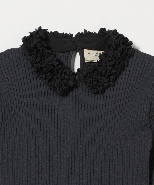 UNITED ARROWS レディ フラワー チュール ニット UNITED ARROWS｜レディ フラワー チュール ニット | Rakuten