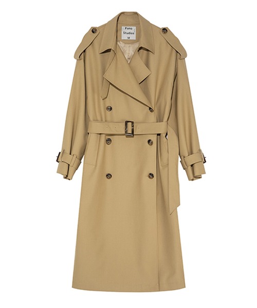 Fano Studios」 トレンチコート S ベージュ レディース : ZOZOTOWN