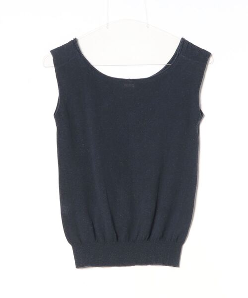 【美品✨️】RonHerman サマーニット vネック ネイビー Ron Herman 「Ron Herman」 Vネックニット X-SMALL ネイビー