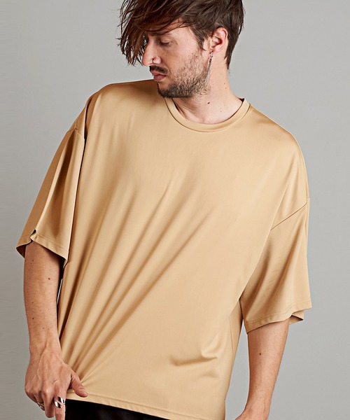 「NO ID.」 半袖Tシャツ ONE SIZE グレー メンズ_画像3