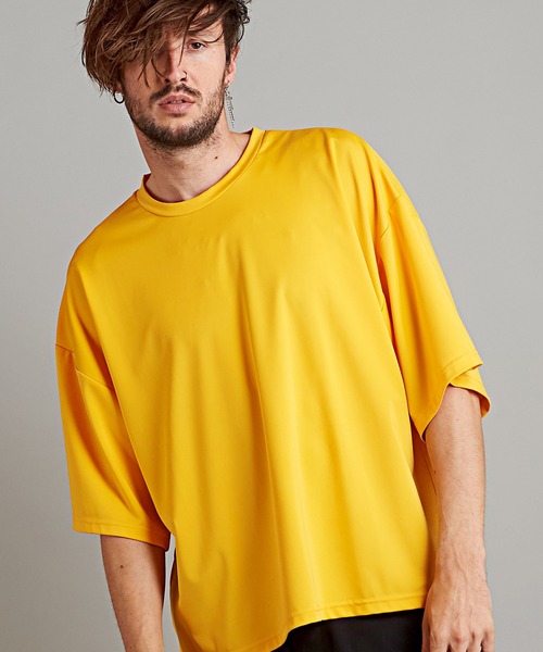 「NO ID.」 半袖Tシャツ ONE SIZE グレー メンズ_画像6