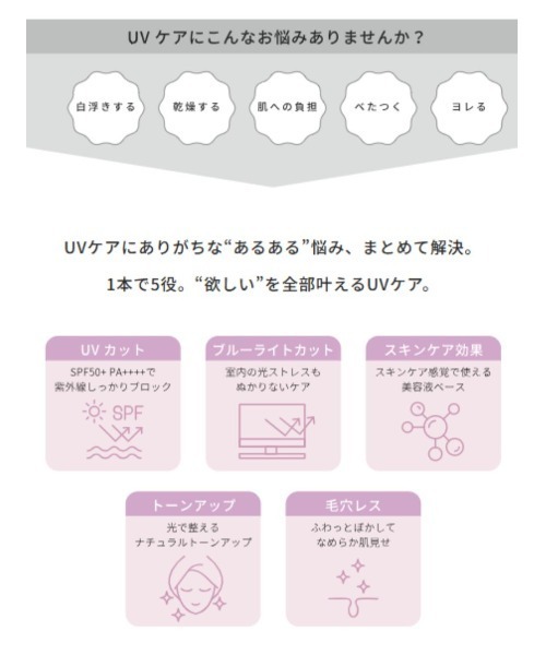 ruban de chouchou（リュバン デ シュシュ） 化粧下地 下地 トーン