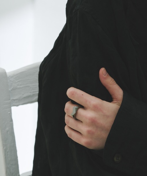 指輪 リング Signet Heart Ring レディースの画像