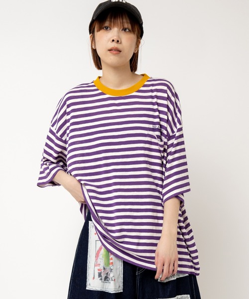 tシャツ M2527 ボーダーBIGポケT レディース RNA tシャツ M2527 ボーダーBIGポケT レディース : ZOZOTOWN