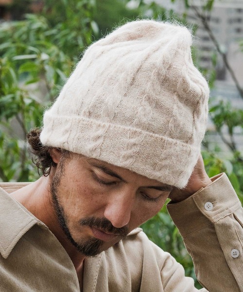 CAMBIO（カンビオ） ニット帽 ニットキャップ mko13006-Suri Alpaca