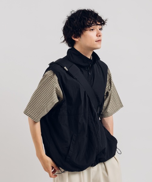 「MUHET」 ベスト MEDIUM ベージュ レディース
