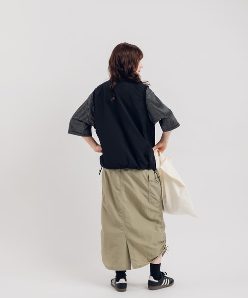 「MUHET」 ベスト MEDIUM ベージュ レディース
