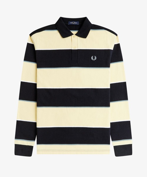 FRED PERRY（フレッドペリー） ポロシャツ Heavyweight Jersey Striped