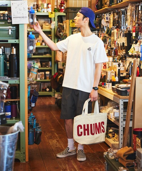 「FREAK'S STORE」 半袖Tシャツ LARGE ベージュ メンズ