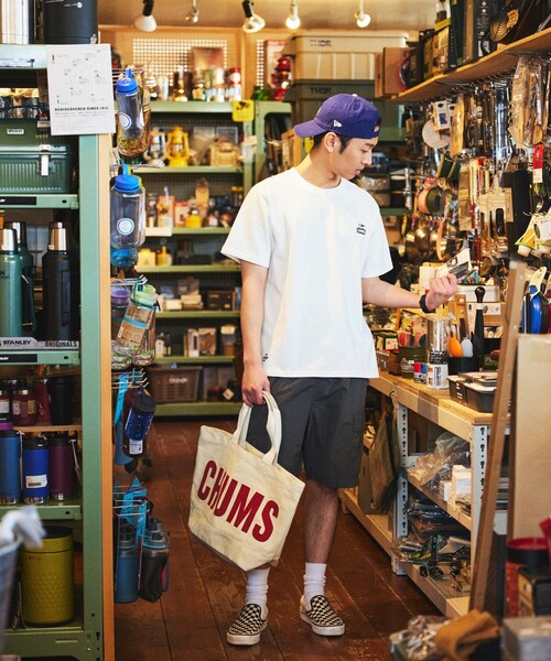 「FREAK'S STORE」 半袖Tシャツ LARGE ベージュ メンズ
