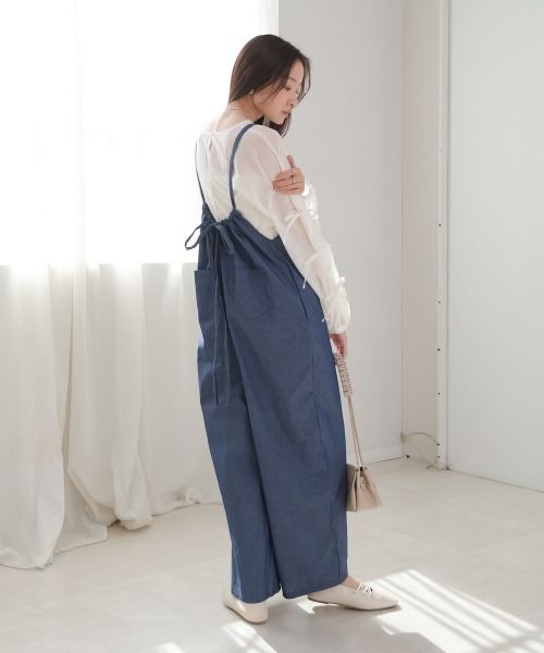 「Bab」 長袖ブラウス M アイボリー レディース_画像7
