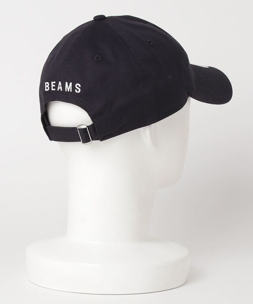 美品【ニューエラ×ビームス・ゴルフ】限定コラボ フラッグ ロゴ キャップ 黒×銀 BEAMS GOLF（ビームス ゴルフ）【別注】NEW ERA /3Dフラッグ刺繍