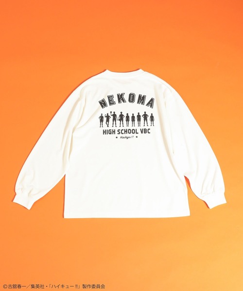 Green Parks（グリーンパークス） tシャツ ハイキュー!! モノクロ 