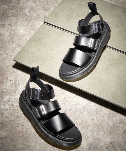 Dr.Martens（ドクターマーチン） フラットサンダル 6 ブラック