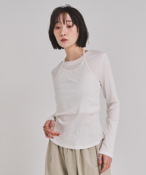 スナイデル　ホワイトレースホルターネックトップス スナイデル ホワイトレースホルターネックトップス tシャツ