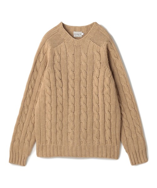 INVERALLAN（インバーアラン） セーター ニット ウールケーブル クルー