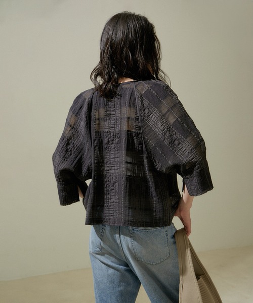 SALON adam et rope'（サロン アダム エ ロペ） ジップアップブルゾン