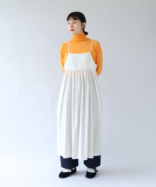 yuni AMBDEX シャンブレーコールビスチェワンピース yuni ワンピース シャンブレーコールビスチェワンピース : ZOZOTOWN