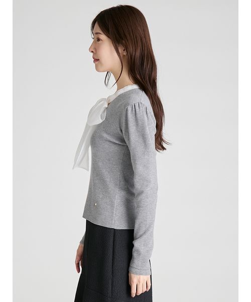 CELFORD（セルフォード） ニット セーター シルクブレンドボウタイ