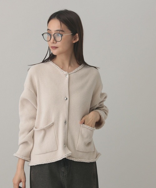 GLOBAL WORK（グローバルワーク） カーディガン MATINEE LINE/モール